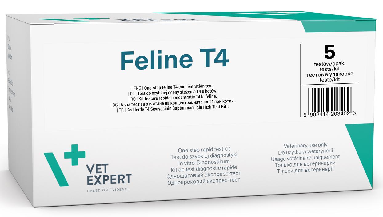 VetExpert Feline T4 гипертиреоз у кошек экспресс-тест 5 шт (203402)